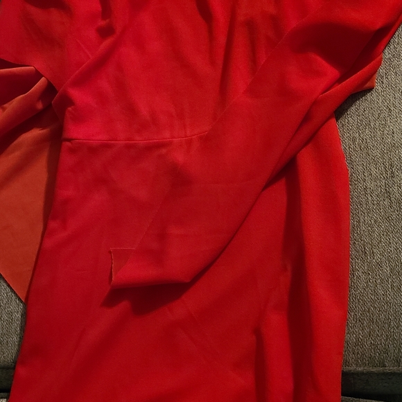 Women's Dress color red S - Picture 4 of 5
